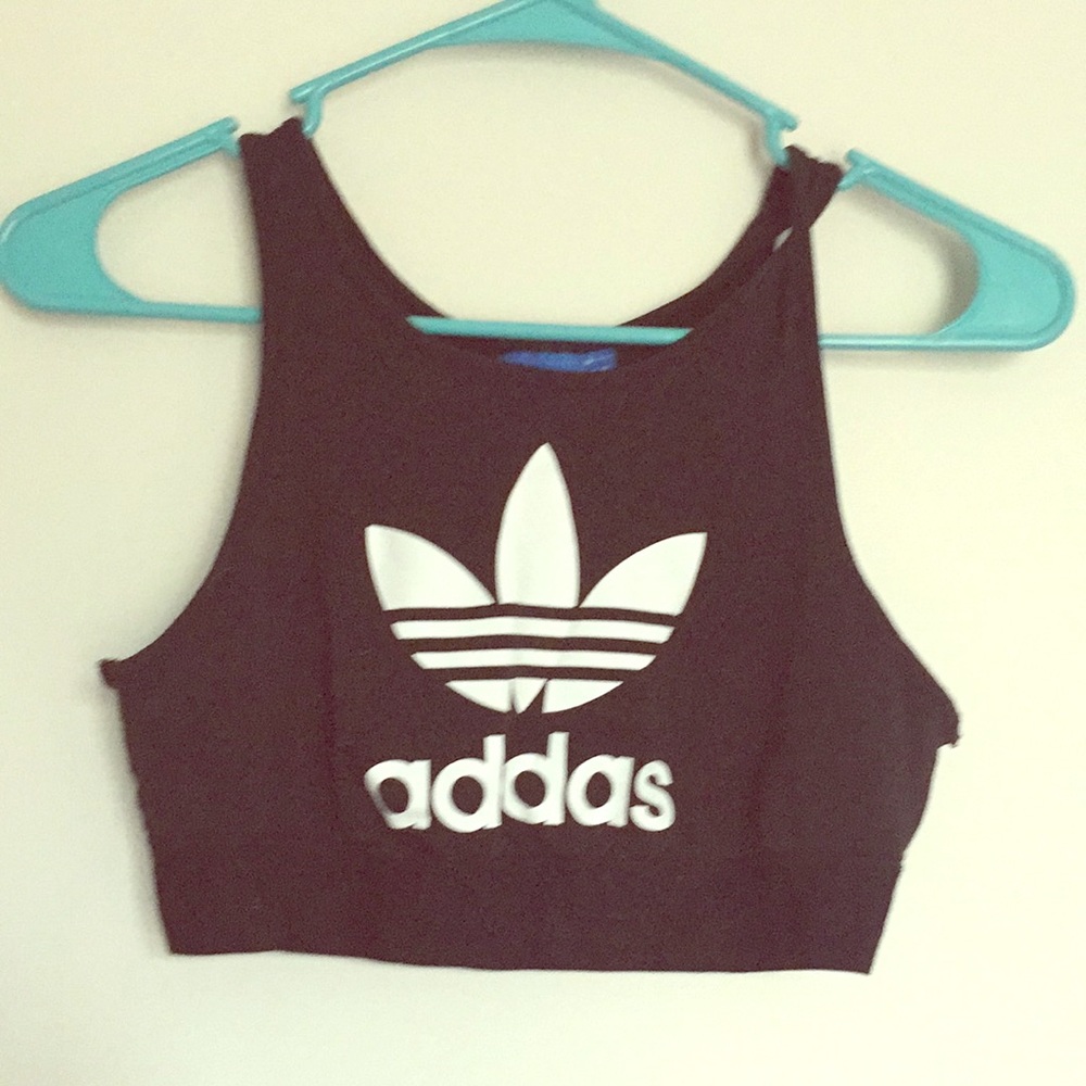 Classic adidas crop top